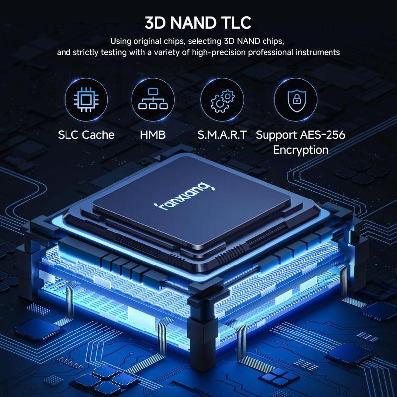 SSD fanxiang S880R 1TB PCIe 4.0 NVMe com dissipador térmico - HD